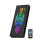 1 To 12 PWM 5V 3 Pin ARGB Controller PC Cooling Fan-Black 1