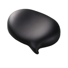 Cute Chat Bubble Silicone Wrist Rest Pad For Office-Black