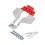 Ensemble d'accessoires d'affûtage de meuleuse électrique,-Rouge 1