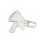 Reliable Plastic Caliper Fat Measure for Measuring-White 1