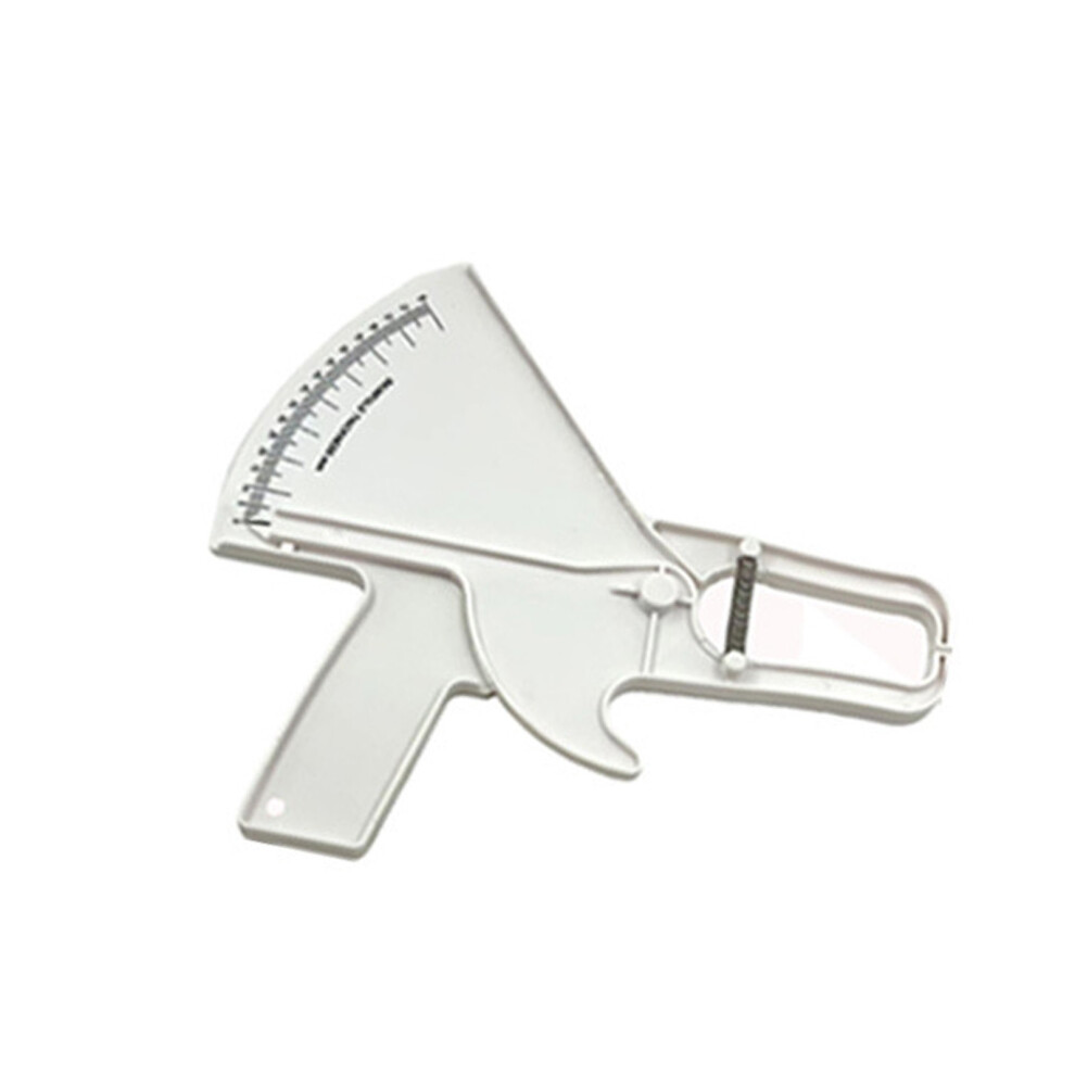 White Reliable Plastic Caliper Fat Measure For Measuring