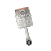 Professional Double Ended Ratchet Wrench Kit Featuring-Two way