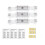 Crack Monitors Plastic Easy to-Use Grids Concrete Crack-A 1