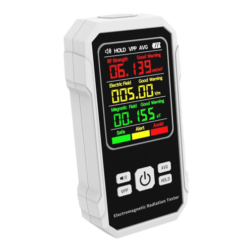 Professional Electromagnetic Field Meter with High-White