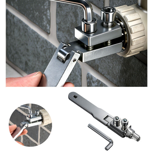 2PCS Universal Broken Bolt Extractor For 3/4in /1/2in Pipe for 1