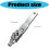 2PCS Universal Broken Bolt Extractor For 3/4in /1/2in Pipe for 3