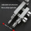 2PCS Universal Broken Bolt Extractor For 3/4in /1/2in Pipe for 6