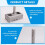 SDS  Square Hole Cutter for 86-Type Electrical Junction Boxes, Heavy-Duty Concrete Wall Punch Tool 1 Pack 5