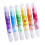 6Pcs Oblique Head Fluorescence Highlighters Markers For Students 1