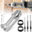Square Hole Drill Bit Adapter with Drill Bits, Mortising Attachment,Hole Drill Fixing Holder, Power Tool for Woodworking 1