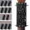 Lightweight Double Chord Accessory Designed for Festivals-Black 5