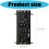 Lightweight Double Chord Accessory Designed for Festivals-Black 6
