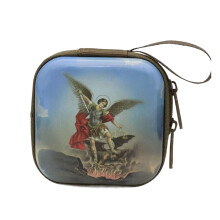 Catholic Rosary Pouch Coin Purses Rosary Beads Holders-Angel