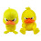 2pcs 3D Printed Angry Duck Figurine Home Decoration Gift For-A 1