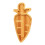 Plat en bois polyvalent en forme de lapin/carotte,-carotte 1
