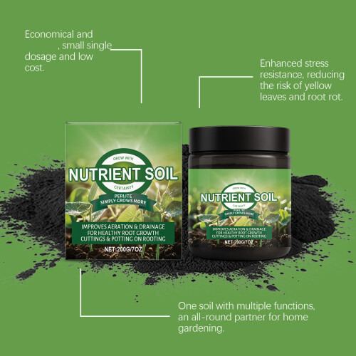 Lightweight Soil Enhancing Boosts Nutrient Absorption Soil 1