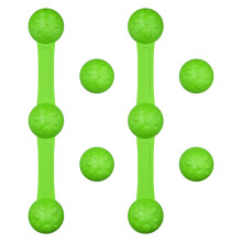 Pack of 6 Food Safe Silicone Magnets for Holding Down Air-Green
