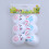 Empty Bunnies Eggs Plastic Bunnies Shape Easter-Six colors 6pcs 5
