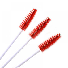 Wegwerp nylon borsteltje, mini draagbaar, gekleurd wimperrollertje, spiraalvormig wenkbrauwborsteltje, wimperborstel, make-up kam