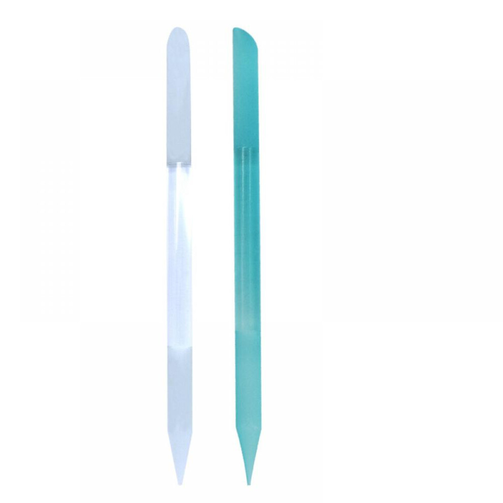 Cylindrical Grit Glass Nail File Glass Polishing Grinding Nail File Nail Tool