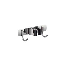 304stainless steel mop rack punch-free multi-purpose mop Hook bathroom broom storage clip