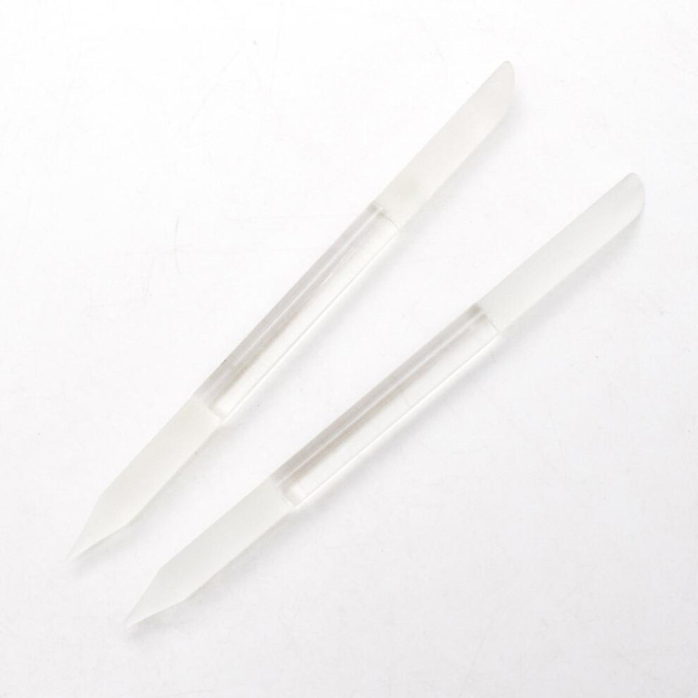 Cylindrical Grit Glass Nail File Glass Polishing Grinding Nail File Nail Tool