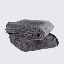 Small braid water collecting towel strong absorbent lint-free car cleaning towel twisted cloth spiral hair car washing towel