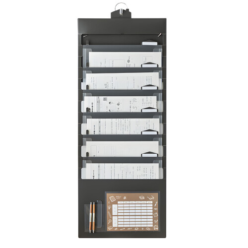 Collapsible Hanging Document Storage Perfect For-Black