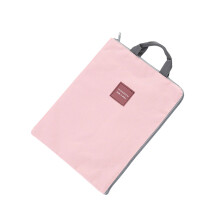 Wasserdichte Dokumententasche mit Reißverschluss und-Rosa