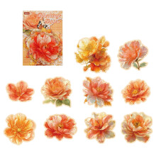 Decorative Scrapbooking Sticker Decorations-Amber warm light