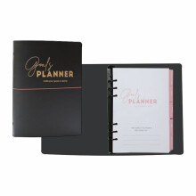 Professional 2026 Agenda Book Featuring Holiday Lists And-black