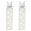 2Pcs Kitten Shaped Plastic Bookmarks Textbook Page Holder-White 1