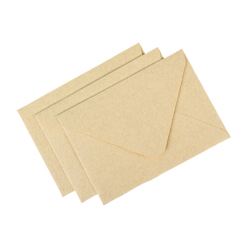 20Pcs A 5 Linen Texture Envelope Set Delicate-mihuangse