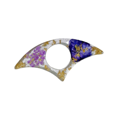 2Pcs Thumb Rings Books Marks Reading Books Lover Reader-Purple.