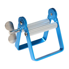 Robuster Metall-Farbtuben-Auszieher, Zahnpasta-Quetscher-Blau