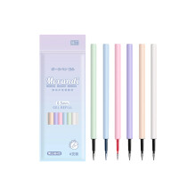 6 teile/los Klicks Typ Gel Stift 0,5mm Dunkle Tinte Schnell-Typ1