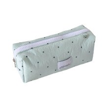 Pencil Case Desktop Accessory Reused Stationeries Storage-Green
