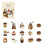 Scrapbook Sticker Decorative Journaling Sticker Book-coffee 1
