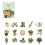 Art Crafts Card Making Scrapbook Sticker Decorative-garden 1