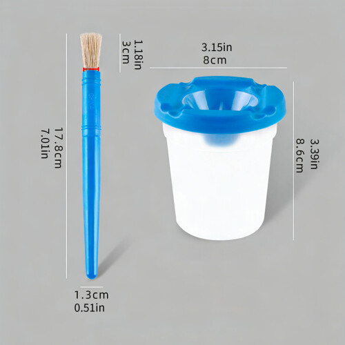 Ensemble d'outils de peinture 10 pièces avec récipients de 2