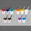 Ensemble d'outils de peinture 10 pièces avec récipients de 7