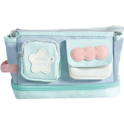 Pencil Case Desktop Accessory Reused Stationeries Storage-N3