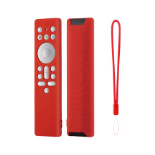 Dustproof Silicone Case for Q10L rc901a TV Remote Flexible-red
