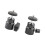 2xSmooth Damping Ball Head Tripod Mount 360 Rotation For 1