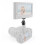 2xSmooth Damping Ball Head Tripod Mount 360 Rotation For 4