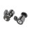 2xSmooth Damping Ball Head Tripod Mount 360 Rotation For 7