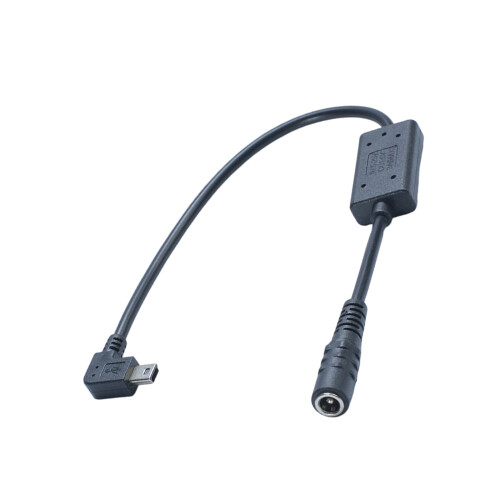 Practical Small USB Charging Cable 5.5x2.1mm Input-Bend right