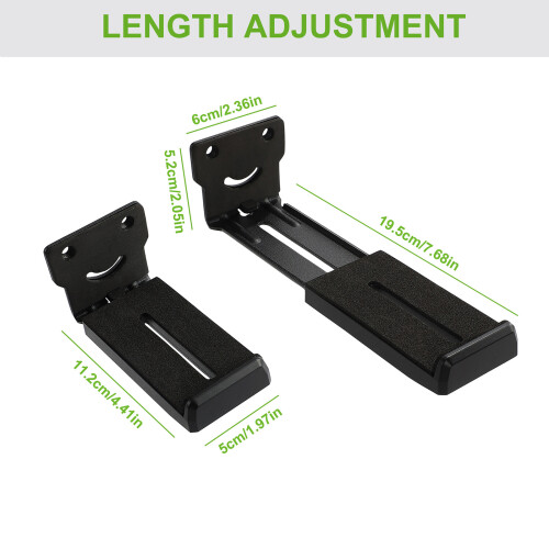 Modern Metal Wall Mount Bracket For Soundbar Installation For 2
