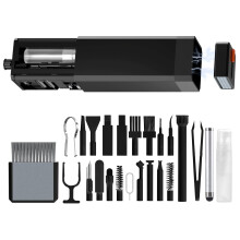 32 In 1 Cleaning Toolkit With Essential Tools  For-Black