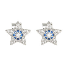 Eenvoudig te installeren oordopjes met kristalaccent Sieraden-B